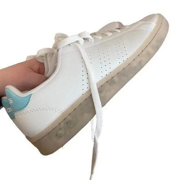 adidas gazelle silver green womens Adidas Womens Cloudfoam Advantage Shoes